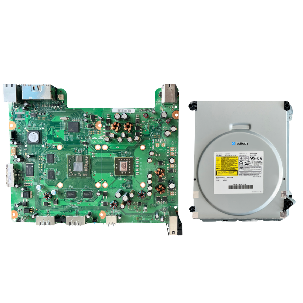 Xbox 360 Falcon Motherboard and Paired Optical Drive - Fasttech